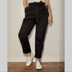 H&M Black Paper Bag Pant